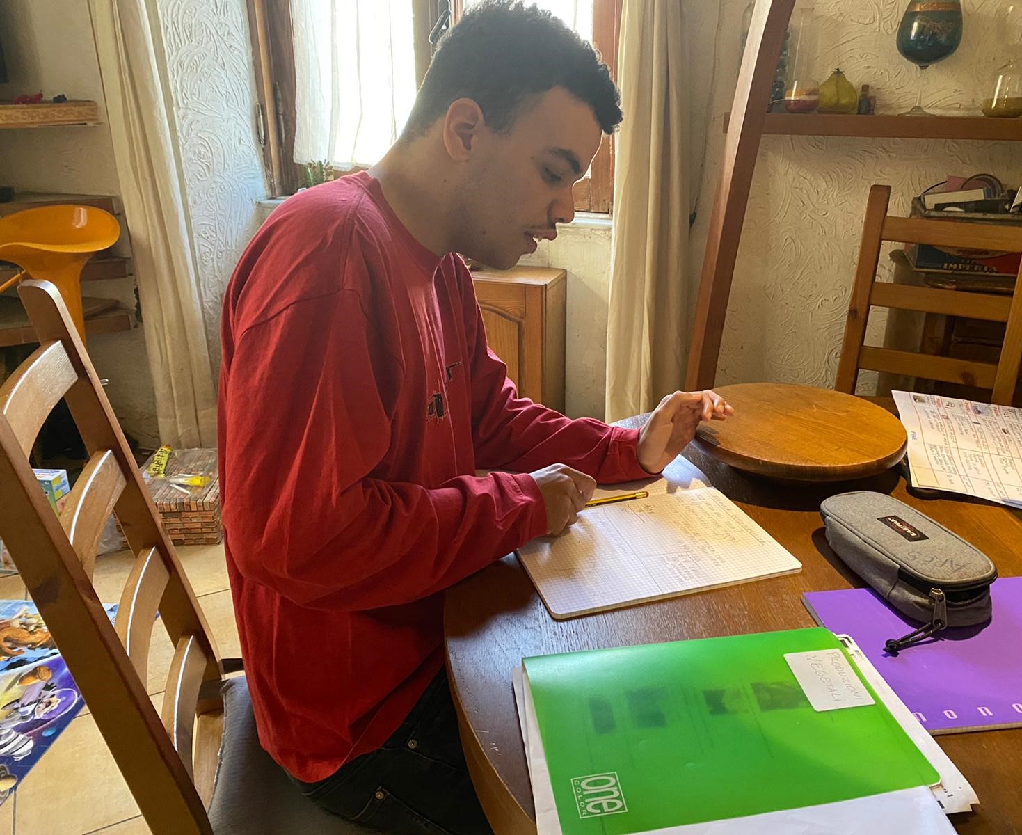 Agenda visiva per la didattica a casa